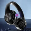 Mobiltelefonörlurar trådlöst Bluetooth 5.0 hörlurar med mikrofon på öron headset stereo ljudörlurar sportspel fällbara hörlurar l230914