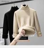 Men's Thermal Underwear Women's Sweaters Warm Thick Knitted Sweater Winter Thermal Underwear For Women Female Turtleneck Long Sleeve Pullover L230914