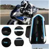 Мотоциклетный двигатель внутренней связи Qtb35 Высококачественная Bluetooth-гарнитура для шлема Беспроводные Bluetooth водонепроницаемые наушники, совместимые с большинством S Dh6E5