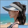 Bonnets Bonnets Zhao Lusi Star Même chapeau de protection solaire Femme Visière Casquette Été Peaked Sports Drop Livraison Extérieur Athlétique Extérieur Dhoxn