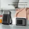 Ev Isıtıcıları 500W Elektrikli Isıtıcı Fan Hanehalkı Mini Ofis Masaüstü Taşınabilir Elektrikli Radyatör Sıcak Hava Isıtıcıları Oda Ev Mutfak Yatak Odası HKD230904