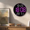 Wall Clocks Digital Clock Large Screen LED Desk For El Hall Apartment Cafe