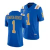 UCLA Bruins futbol forma kolej troy aikman carnell göl greg dulcich jonathan ogden kenny easley dorian thompson-robinson ken norton jr. mavi beyaz boyut s-4xl