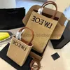 Totes Luxury large totes Shopping Bags Fold Straw weave handbags Designers Shoulder crossbody bag Casual famous purses beach Bag53blieberryeyes