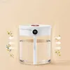 Humidifiers Newest- 2L Double Nozzle Air Humidifier With LCD Humidity Display Large Capacity Aroma Essential Oil Diffuser For Home Bedroom L230914