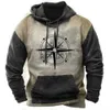 Mens Hoodies Sweatshirts Herr Hoodies Sweatshirts Vintage Overdimensionerad Pullover Sweatshirt Casual Long Sleeve Tops Fashion For Men Stora Loose Man Clothing 230113 x