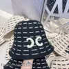 Mütze Damen Herren Eimerhut Hut mit breiter Krempe Hut mit breiter Krempe Wintermütze Luxus-CE-Briefmarke Lässige Baumwollmischung, modischer Straßenhut Baskenmütze