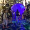 12 sztuk 8*8 pikseli interaktywne wideo RGB LED Panel LED Kolor Digital Round Dance Floor