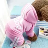 Dog Apparel Clothes For Small Dogs Autumn Winter Warm Puppy Pet Cat Coat Jacket Sport Jumpsuits Chihuahua French Clothing Outfit