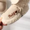 First Walkers Warm Infant Toddler Crib Snow Boots Soft Comfortable Girls Boys Anti Slip Socks Slipper born Baby Shoes 230914