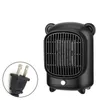 Grzeźby domowe 500 W Mini Electric Headetar Portable Desktop Fan Heater PTC Ceramiczne ogrzewanie ciepłe powietrze Blower Home Office W cieple na zima HKD230904