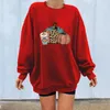 Kadın Hoodies Jogging Suit Ceket Kadınlar Hafif Sweaters Sonbahar ve Kış Kabak Yuvarlak Boyun Uzun Kollu Sıcak Bayanlar