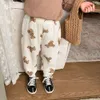 Kinderen zomerkleding dunne losse broek met wijde pijpen Baby unisex broek Nieuwe designer merk volledig bedrukte cropped broek voor kinderen