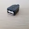 USB 2.0 Typ A Buchse Adapter Buchse Jack Gehäuse DIY Stecker Schwarz