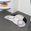 Tappeti Tappeto Tufting Camera da letto Anno Tappeto Bagno Tappetino da bagno Tappetino per piedi Tappetino da bagno Zerbino Estetico Casa Camera dei bambini Arredamento caldo