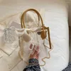 Einkaufstaschen Matte Transparent Messenger Mode PVC-PU Spleißen Casual Reißverschluss Damen Griff Tasche Tragbare Bänder Design All-match Bolsa