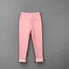 Pantalons Pantalons Enfants Leggings Serrés Et Chauds Fille Velours Épaissi Rose Gris Foncé Noir Vêtements Garçon Petit Pied Crayon 230914