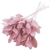 Dekorative Blumen, imitierte Schafohrblätter, gefälschtes Dekor, künstliches Blatt, Dschungel-Motto-Party-Dekoration