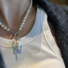 Seiko – collier de perles avec épingles d'amour de l'impératrice douairière, or, argent, toucher lourd, petits bijoux à la mode populaires