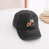 Cappellini da baseball Bambini Neonate Ragazzi Berretto con visiera Cartoon Car Cappello da baseball Protezione solare Parasole