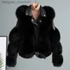 Womens Fur Faux Fur Designer Clothing Women Furry brown Cropped Faux Fur Coat Crop Jackets Lapel Neck Womens Fluffy Top Coat Hooded Winter Jacket Pellicce casaco de pe