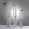 5pcs Acrylic Crystal Wedding Road Lead Table Flower Stand Candlestick Centerpiece Event Party Wedding Decoration Supplies ZZ