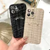 Classic Woven Phone Cases Designer For IPhone 14 Pro Max 11 12 13 ProMax Case Luxury Phonecase C Phone Cover Top Shockproof Shell