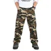 Camouflage Cargo Pants Joggers Militar Men Trousers Hip Hop Army Camo Spodnie Meskie Man Cotton Sweatpants Kargo Ropa263y