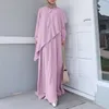 Roupas étnicas Vestido Muçulmano Ramadan Moda Abaya Dubai Turquia Árabe Africano Maxi Vestidos para Mulheres Islam Roupas Robes Vestidos