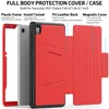 Smart Tablet Shockproof Cover Cases For Samsung Galaxy Tab A8 10.5 T290 A7 Lite T220 T500 A 8.0 8.4 inch Kids Safe Leather Folding Flip Case Multi-angle Kickstand Buckle