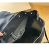 Designer Backpack Mens Backpack Women Leather Shoulder Bags Unisex Classic Bookbag Triangle Sign Black Back Pack capacity Schoolbags Travelling Satchel
