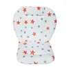 Barnvagnsdelar Baby Seat Pad Universal High Chair Cushion Foder Mat Cotton Soft Matning Cover Protector