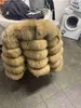 Damen Pelz Kunstpelz Damen Pelzmantel Mode Winter warm natürliche Farbe Verdickung Kunstpelz Jacken Kurzmäntel Oberbekleidung Sportbekleidung Puffärmel Streetwear Schwarz Puffer