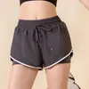 Short actif été décontracté Yoga femmes taille haute hanche ascenseur élastique sport séchage rapide course respirant Fitness