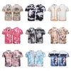 Nieuwste versie Shirts voor heren Designer Designer overhemd Bowlingshirt met knopen voor heren Hawaii Floral Casual overhemden Heren Slim Fit korte mouw M-3XL