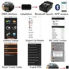Narzędzia diagnostyczne Skaner samochodów Bluetooth narzędzie OBD ELM327 v2.1 Zaawansowane MOBDII OBD2 Kontrola magistra