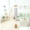 Novelty Items Wind Chimes Antique Solid Wood Metal Aluminum 6 Tube Windchime Pendant Chapel Bells Home Ornament Aeolian Dd005 Drop D Dhuwt