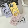 Cell Phone Cases 3D hollow cartoon duck suitable for 15 phone case creativity anti drop protective case soft J230914