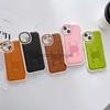 Mobiele telefoon hoesjes 5 snoepkleur Klassieke ontwerper mobiele telefoonhoes voor iPhone 13 Pro 12 12pro 11 11pro X Xs Max 8 7 Plus Bescherm Shell Hoge kwaliteit HKD230914