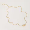 Arc de Triomphe-Halskette für weibliche Minderheiten-Design, leichtes Gefühl, luxuriös, individuelle, mit Diamanten eingelegte Schweine-Nasenhalskette im INS-Stil