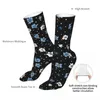 Calcetines para hombres Flor linda Hombres Mujeres Poliéster Casual Novedad Primavera Verano Otoño Invierno Regalos