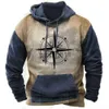 Mens Hoodies Sweatshirts Herr Hoodies Sweatshirts Vintage Overdimensionerad Pullover Sweatshirt Casual Long Sleeve Tops Fashion For Men Stora Loose Man Clothing 230113 x