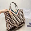 Дизайнерская женская пляжная сумка, большая, средняя и маленькая, модный кошелек на плече, большая сумка с большой сумкой для покупок