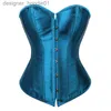 Bustini modellanti da donna Corsetti Corsetto Top sexy Taglie forti Lingerie Gotico Overbust per le donne Broccato Burlesque Costumi vintage Erotici MujerBustiers L230914