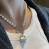 Seiko – collier de perles avec épingles d'amour de l'impératrice douairière, or, argent, toucher lourd, petits bijoux à la mode populaires