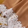 Vêtements ethniques 10pcs feuilles de fleurs musulmanes dentelle hijab femmes tendance écharpe en mousseline de soie châles islamique hijab enveloppes foulard foulard femme