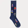 Sock with Bear print Fashion Cartoon Cute Socks Harajuku Unisex Stretch cotton socks with Web Ankle Sock Hipster Skatebord Ankle F318a