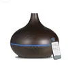 Humidifiers 500 ML Intelligent Colorful Light Wood Grain Aromatherapys Machine Household Mist Aromatherapy Humidifier Bedroom Air Purifier L230914