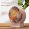 Home Heaters Portable Electric Heater Heating Fans Foot Warmer Desktop Mini Heater TC Ceramic Heating Warm Air Blower Space Winter 110V/220V HKD230904