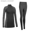 Męska bielizna termiczna Fanceey 2pcs ciepłe długie Johns for Women Thermal Bielizna Kobiety Druga skóry Zima Kobieta Ubranie termiczne Kobiet termiczny 201027 L230914